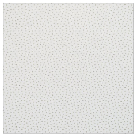 Zilverglitterstippen Stof (Swatch)