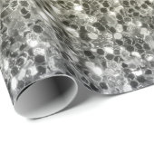 Zilvergouden donkere sparren cadeaupapier (Rol Hoek)