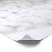 Zilvergradiënt schotel poster (Hoek)