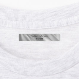 Zilvergradiëntdiagonale lijnen labels