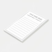 Zilvergrens bij beroepsmatige therapie post-it® notes (Schuin)