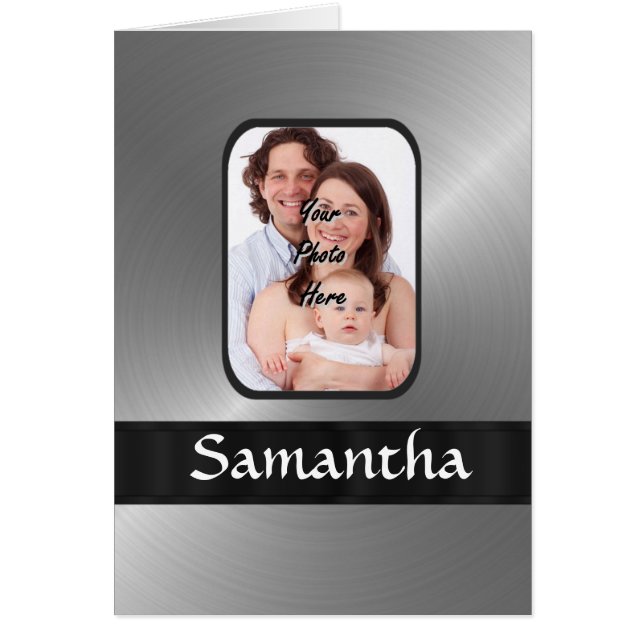 Zilvergrijs aangepaste foto (Voorkant)