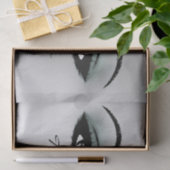 Zilvergrijs Blauwgroen Blush Metallic Dank u Eyes Tissuepapier (Geschenk)