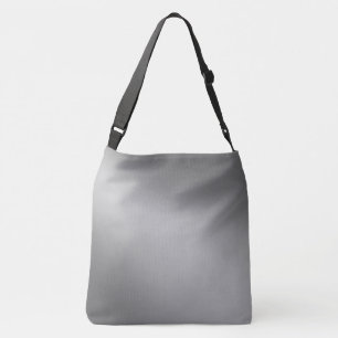 zilvergrijs maanlicht ombre-effect crossbody tas