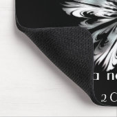 Zilvergrijze vlinder muismat (Hoek)