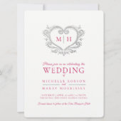 Zilverhardende bruinbruin rood en wit kaart (Voorkant)