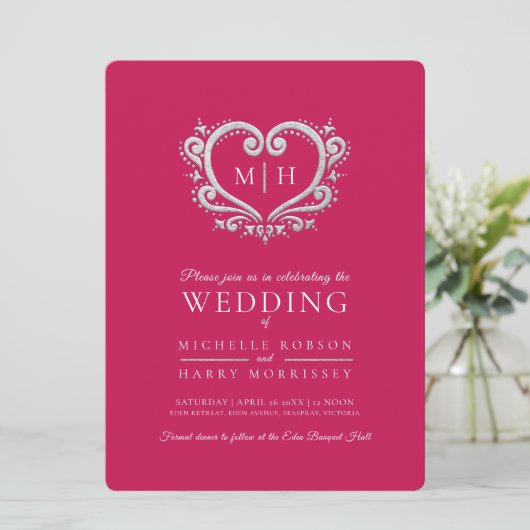 Zilverhardende bruinbruin rood en wit kaart (Staand voorkant)