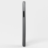 Zilverharding op borstelstalen imitatie Case-Mate iPhone case (Achterkant/rechts)