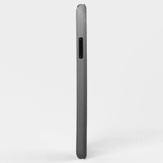 Zilverharding op borstelstalen imitatie Case-Mate iPhone case (Achterkant/rechts)