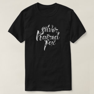 zilverharige vos t-shirt