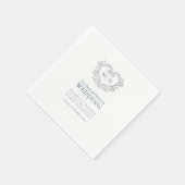 Zilverharuw hartwondennapkins baarmoeder servet (Hoek)