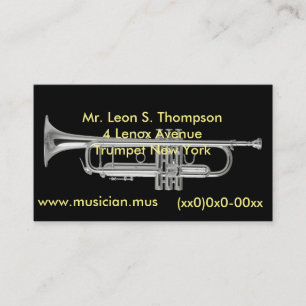 Zilverhoorn Visitekaartje