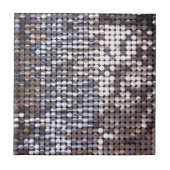 Zilverige keuzen tegeltje (Voorkant)