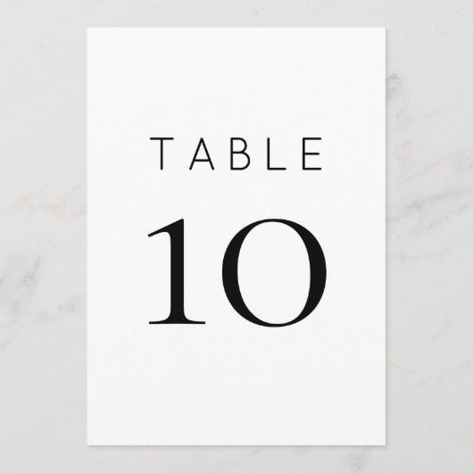 Zilverige Salie Groene Trouwtafel Nummer Kaart (Achterkant)