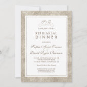 Zilverige, witte rand repetitie binnenste kaart (Voorkant)