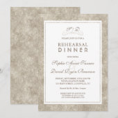 Zilverige, witte rand repetitie binnenste kaart (Voorkant / Achterkant)