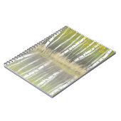 "Zilverige" Zilver Birch reflecteert moderne Notitieboek (Linkerzijde)