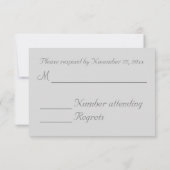 ZilverkerstrSVP RSVP Kaartje (Achterkant)