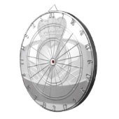 zilverkladdenring dartbord (Voorkant Rechts)