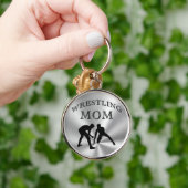 Zilverkleurde wrestjes mam Gifts Sleutelhangers (Hand)