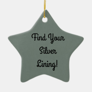 Zilverkleurige verlichting in reliëf keramisch ornament