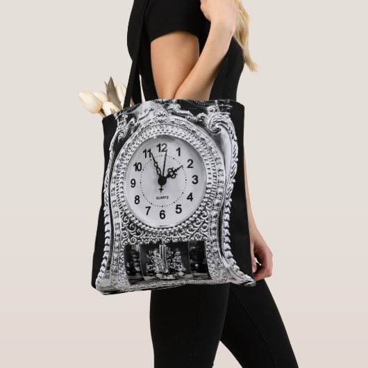  Zilverklok Tote Bag (Dichtbij)