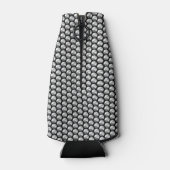 Zilverkristalsequenties Flesjeskoeler (Achterkant)