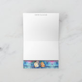 ZILVERMAAN Chow hond waterverf Kaart (Binnen)