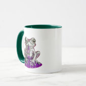 zilvermangrovezanger mok (Voorkant links)