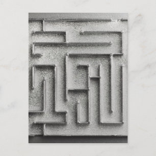 Zilvermaze Briefkaart