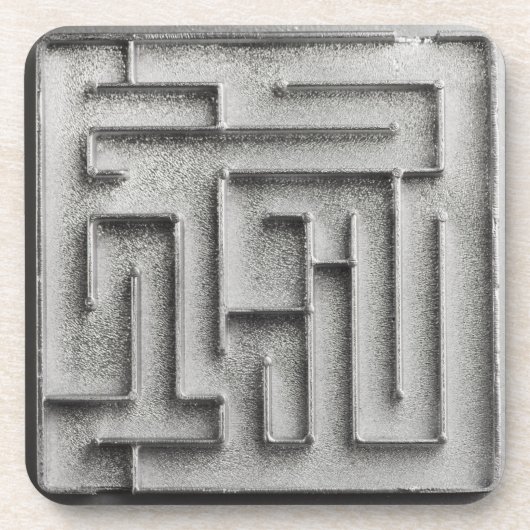 Zilvermaze Drankjes Onderzetter (Voorkant)