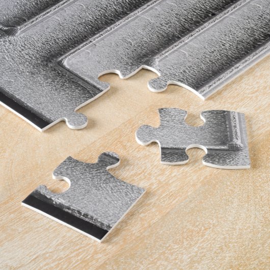 Zilvermaze Legpuzzel (Zijkant)