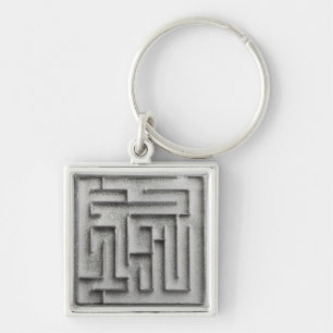 Zilvermaze Sleutelhanger