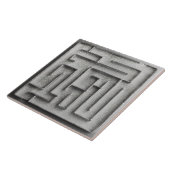 Zilvermaze Tegeltje (Zijkant)