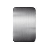 Zilvermetalen textuur badmat (Voorkant Verticaal)