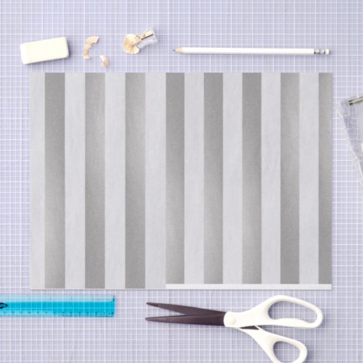 zilvermetallisch wit papier textuurstreep (Craft)