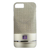 zilvermicrofoon Case-Mate iPhone case (Achterkant)