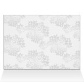 zilvermonogram zitkaart (Binnen Horizontaal (Boven))