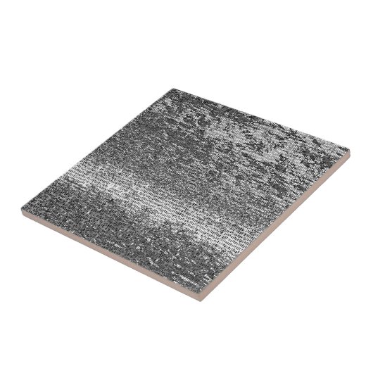 Zilvermozaïekpatroon Tegeltje (Zijkant)