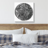 Zilvermunt Canvas Afdruk (Insitu (Slaapkamer))