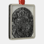 Zilvermunt Metalen Ornament (Rechts)