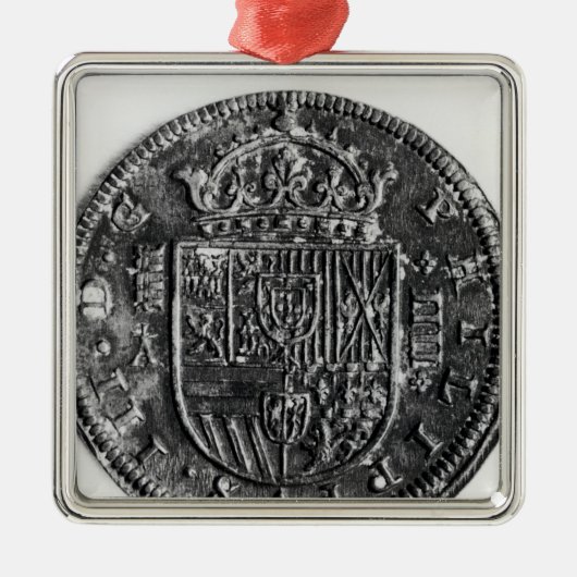 Zilvermunt Metalen Ornament (Voorkant)