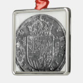 Zilvermunt Metalen Ornament (Links)