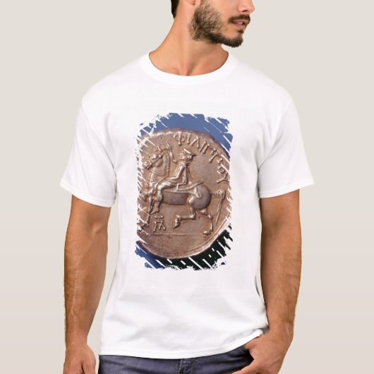Zilvermunt van Philip II van Macedonië T-shirt (Voorkant)