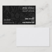 Zilvermunten Visitekaartje (Voorkant / Achterkant)