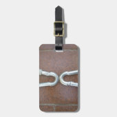 Zilveroneindig Bagagelabel (Voorkant verticaal)