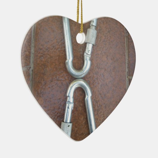 Zilveroneindig Keramisch Ornament (Rechts)