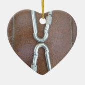 Zilveroneindig Keramisch Ornament (Voorkant)