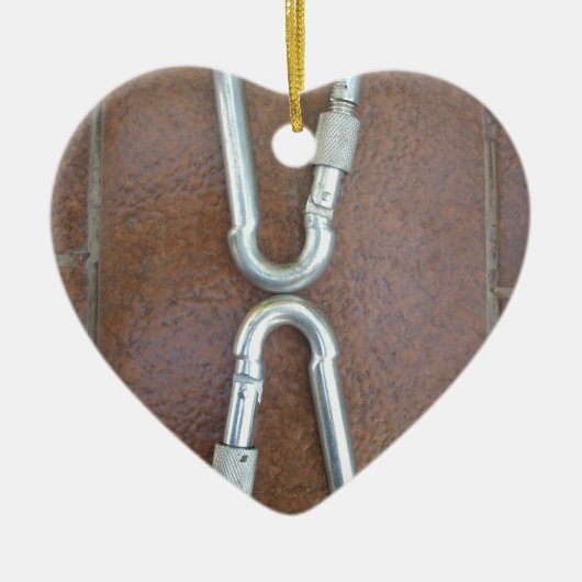 Zilveroneindig Keramisch Ornament (Voorkant)