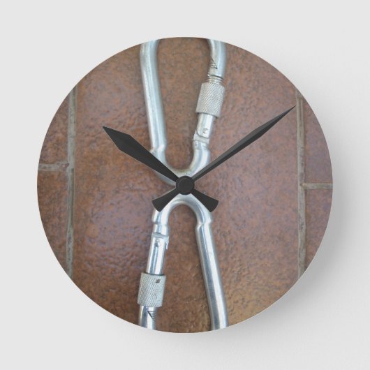 Zilveroneindig Ronde Klok (Voorkant)